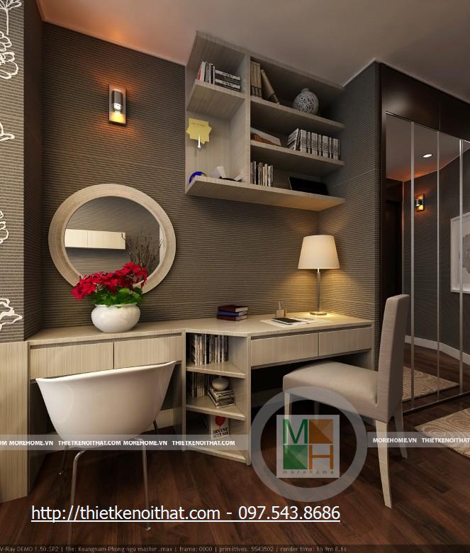 Thiết kế nội thất chung cư cao cấp KeangNam - Nhà Anh Trường